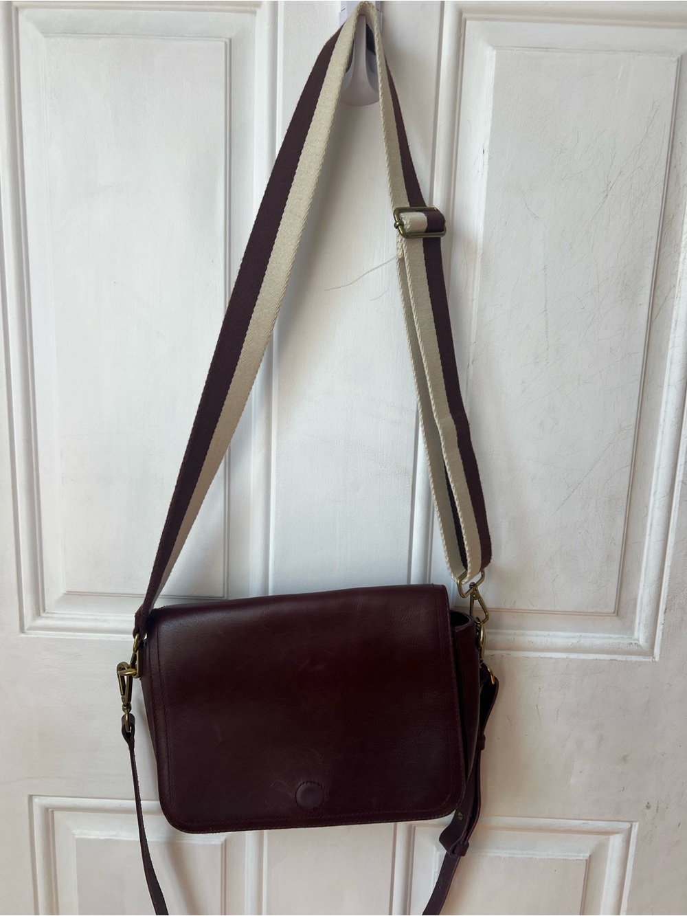 The Transport Flap Shoulder Bag By Madewell NWT
